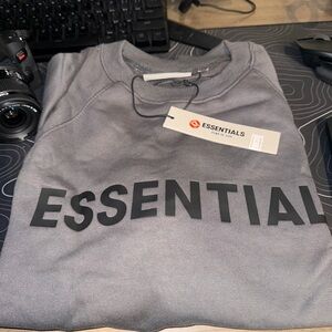 Fear of God Essentials Charcoal Sweatshirt